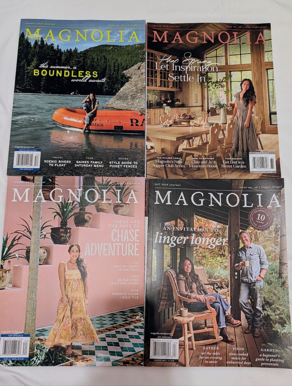 Magnolia Journal Magazine 4 Issues